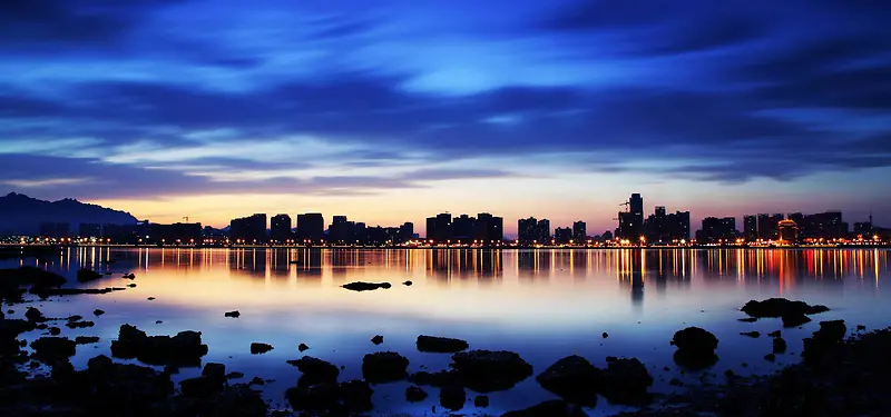 天空城市背景