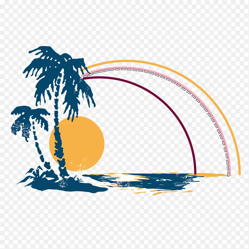 海边风景画