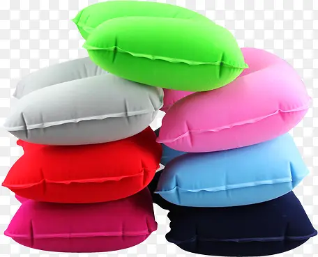 多彩颜色高清充气枕