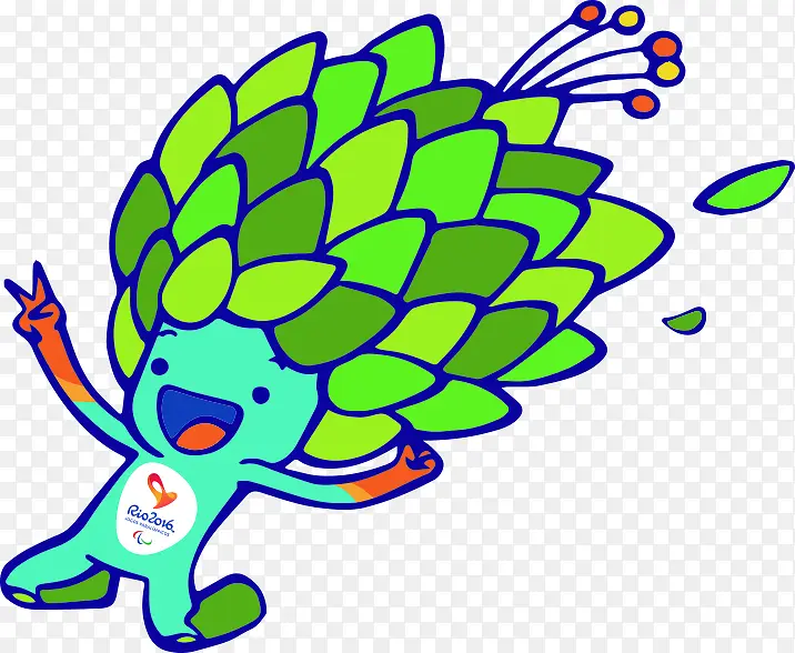 绿色树人奥运会吉祥物