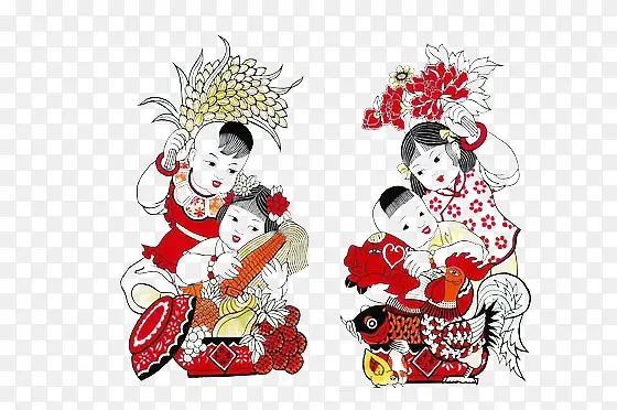 春节装饰素材