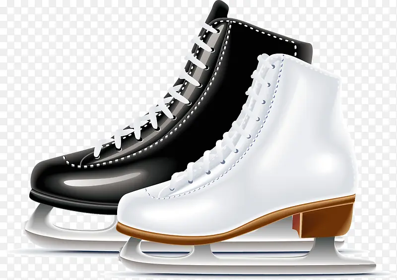 矢量溜冰鞋
