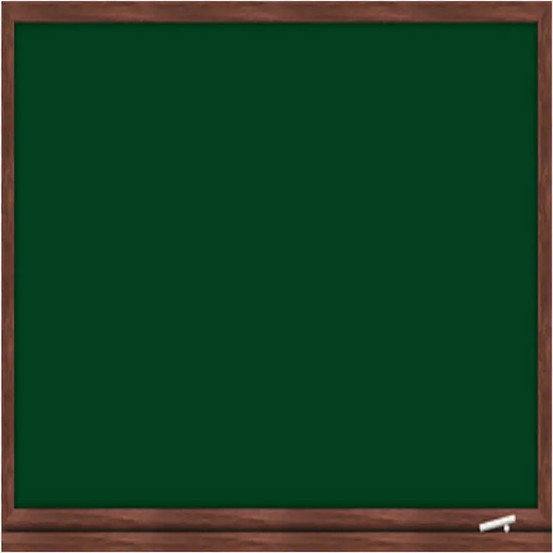 卡绿色通黑板边框