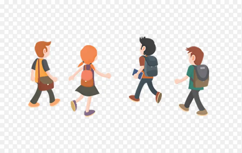 学生上学PNG图片素材下载_图片编号10289899-PNG素材网