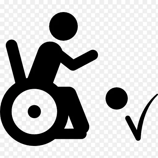 轮椅体育图标