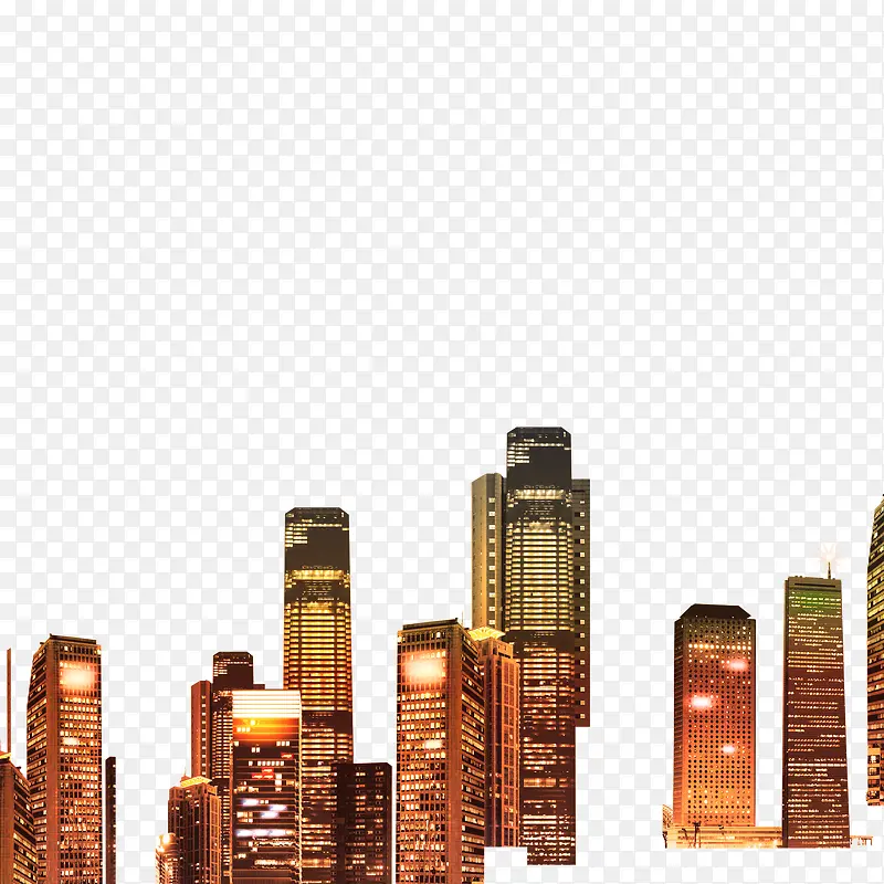 城市夜景PNG图片素材下载_图片编号10293524-PNG素材网