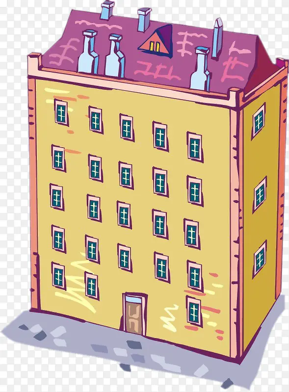 彩色建筑