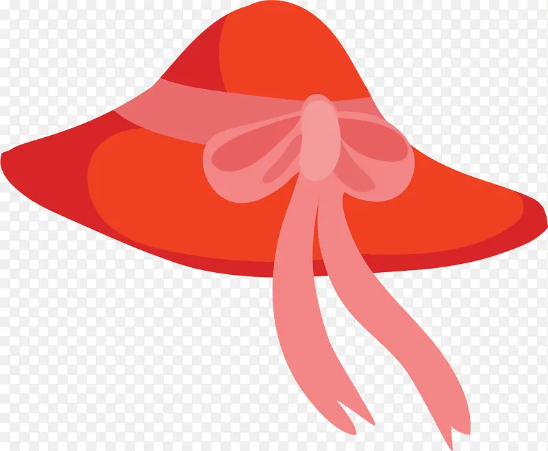 橘红色旅游季帽子