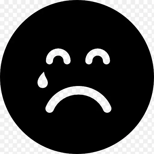 泪珠落在悲伤表情的脸图标PNG图片素材下载_图片编号10298003-PNG素材网