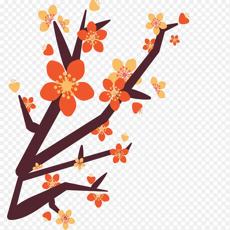 矢量装饰花朵素材