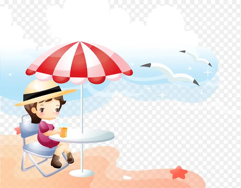 海边度假