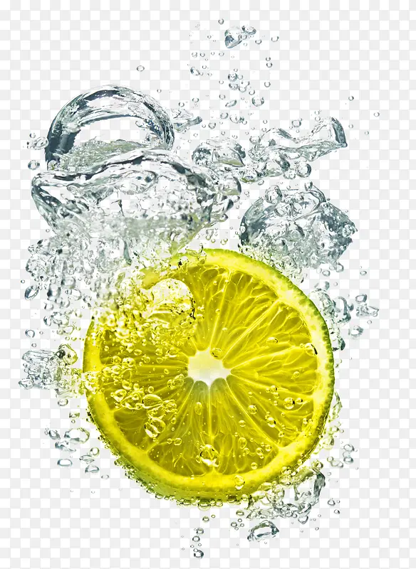 水果柠檬水冰块