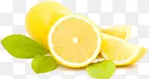 黄色柠檬植物水果