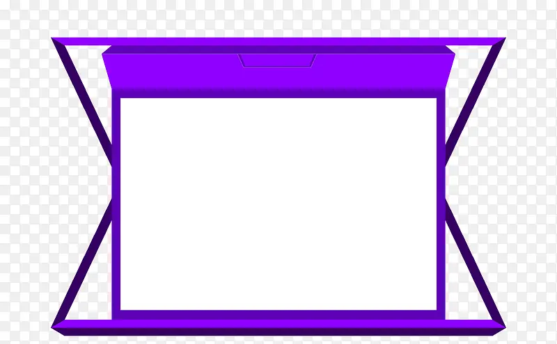 双十一紫色正方形背景