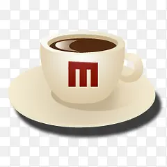 白色咖啡杯生活图片