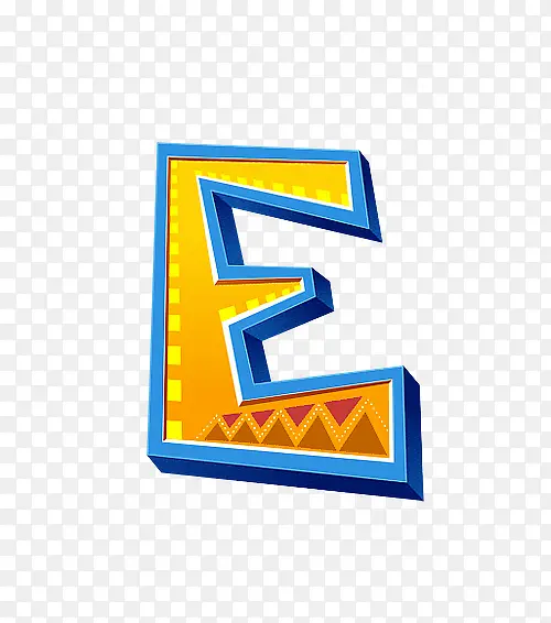 长颈鹿字母E