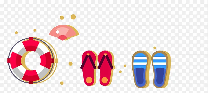夏日海边用品
