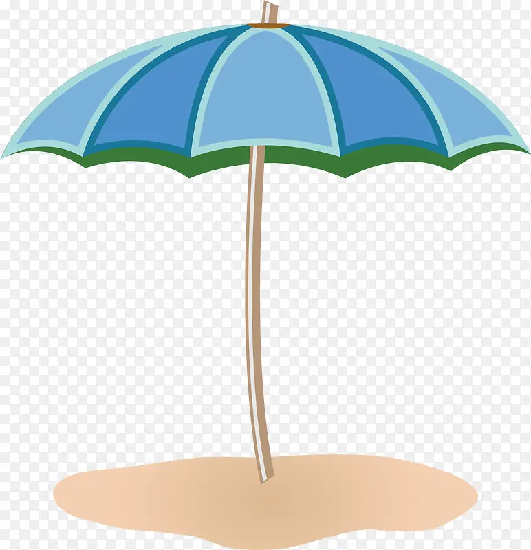 太阳伞png矢量素材