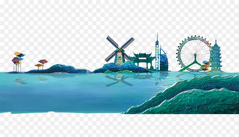 海滩