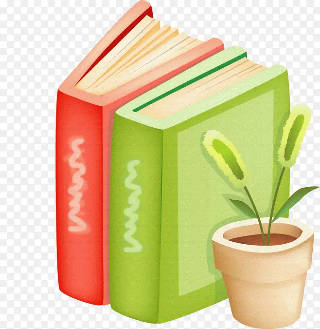 书籍植物图片