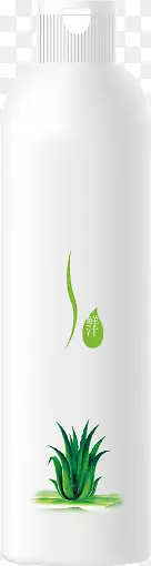护肤品瓶子矢量素材