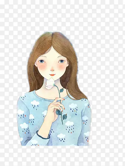 卡通女孩
