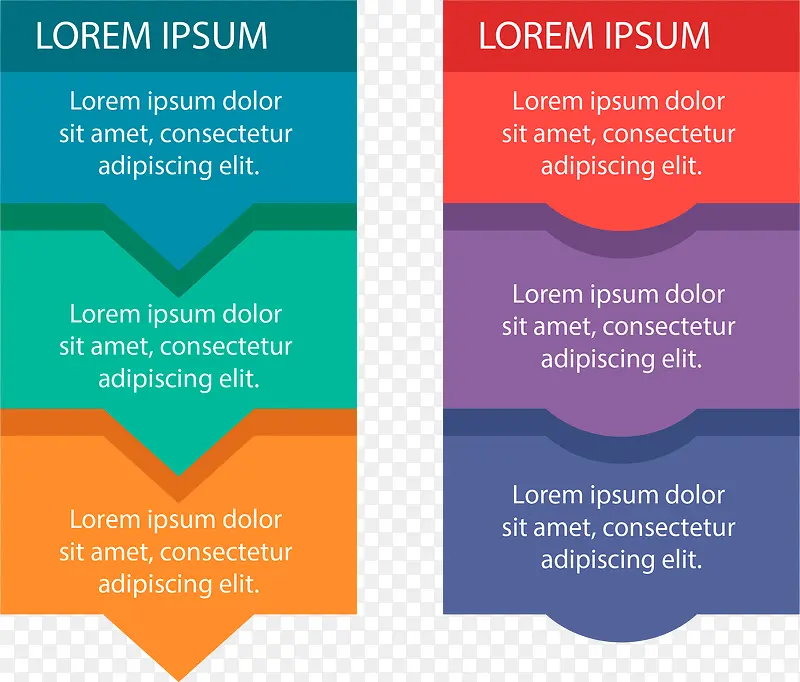 矢量手绘彩色PPT标签PNG图片素材下载_图片编号10347003-PNG素材网