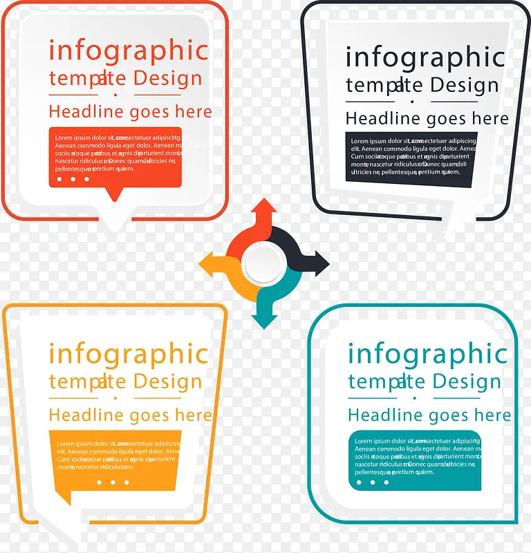 矢量手绘PPT标签PNG图片素材下载_图片编号10347142-PNG素材网