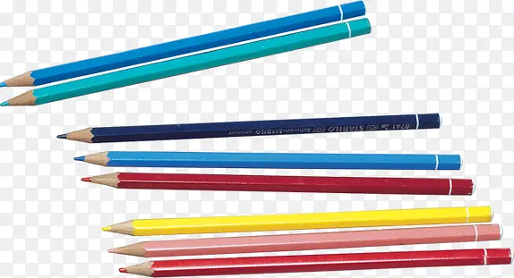 彩色铅笔开学季素材