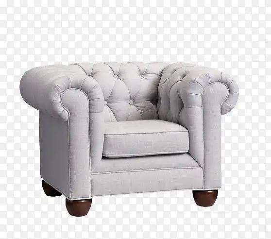 沙发素材手绘沙发 白色沙发椅