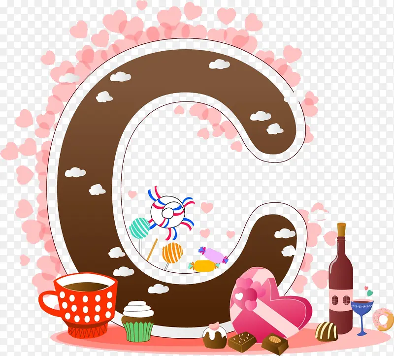 创意字母C