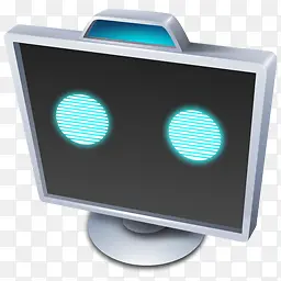 电脑显示屏机器人