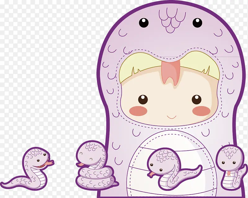 蛇妈妈和蛇宝宝