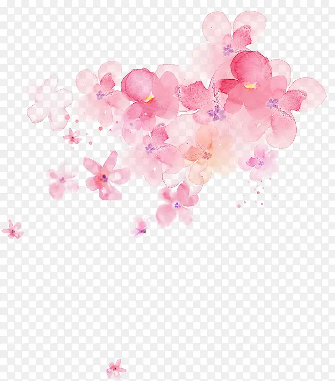 粉色唯美花朵