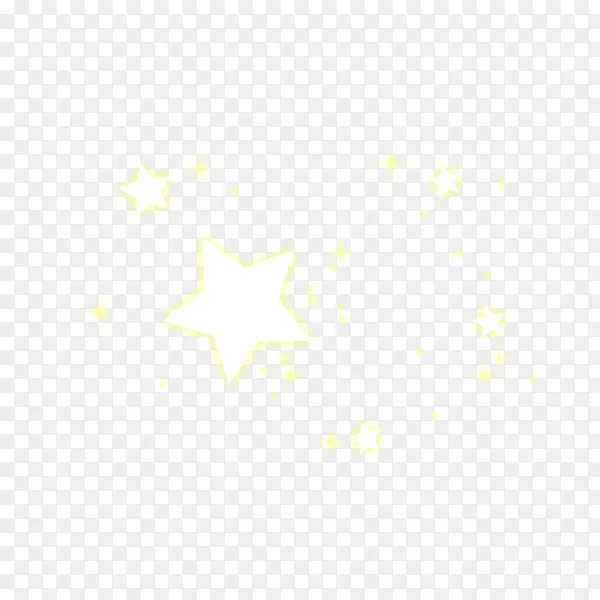 卡通闪亮星星