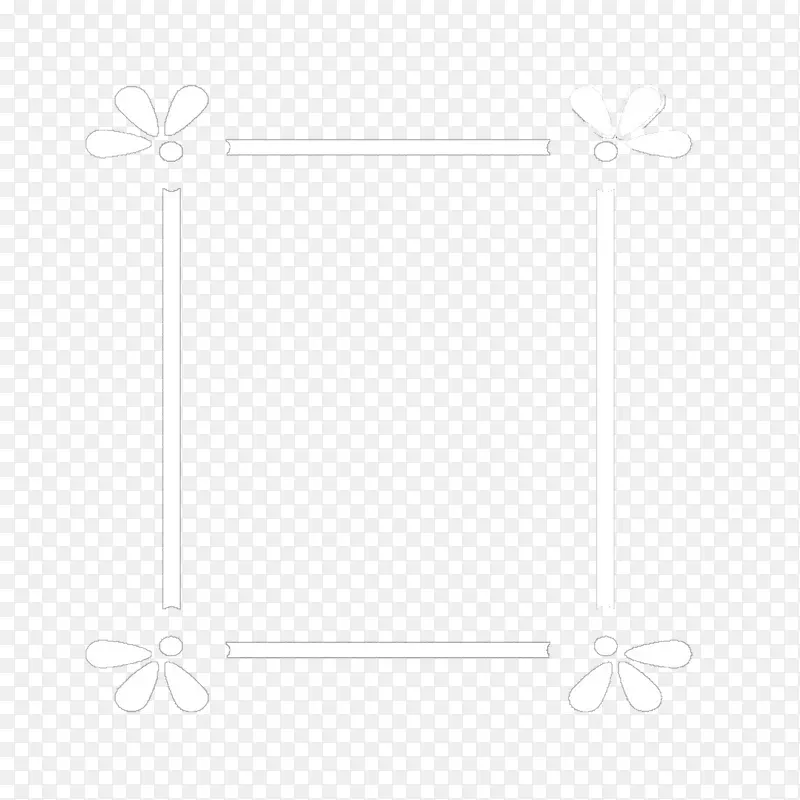 白色底框免抠素材