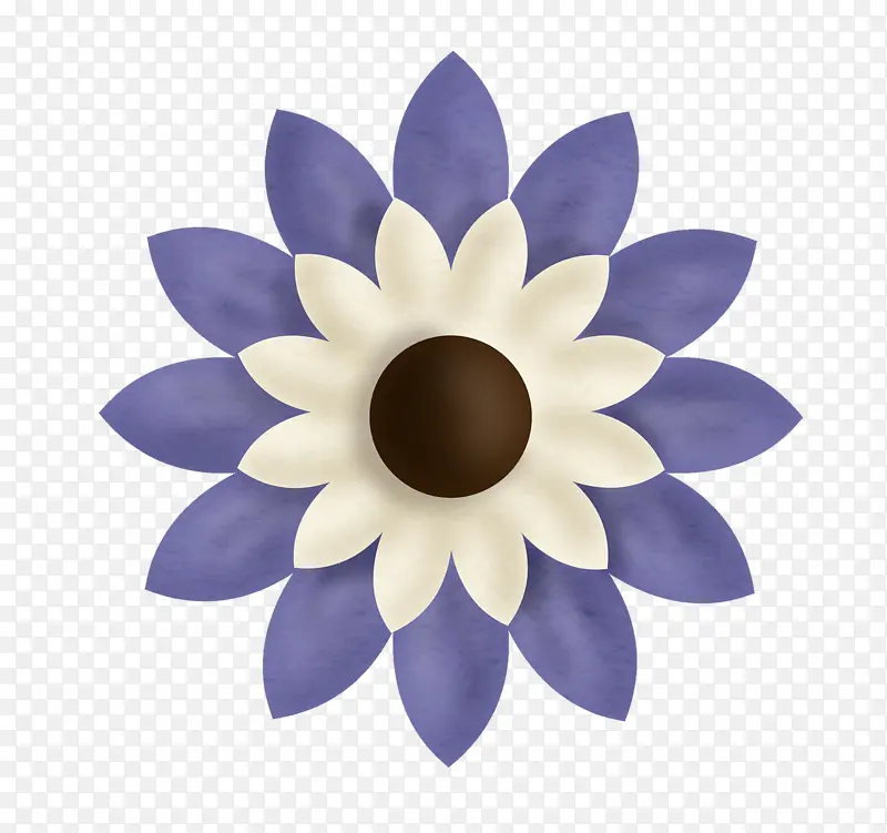 手绘花瓣