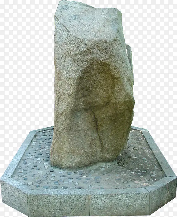 站着的石头