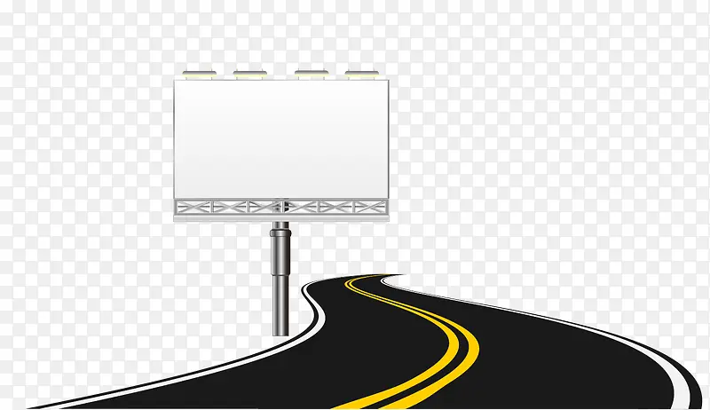 手绘公路
