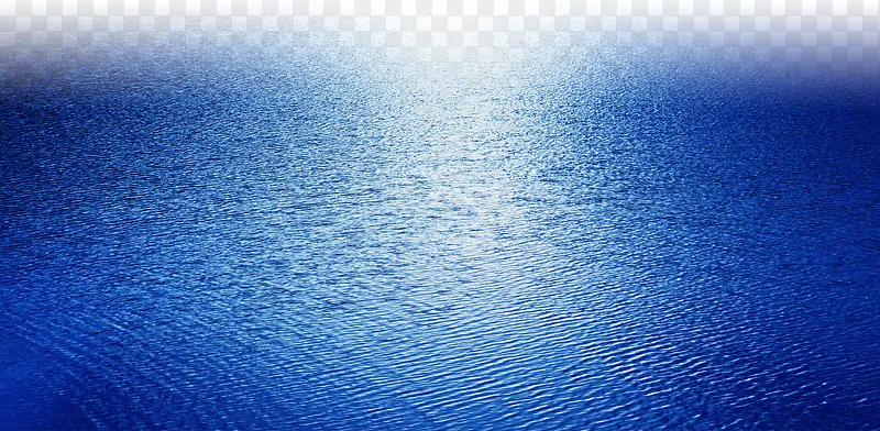 蓝色湖水素材