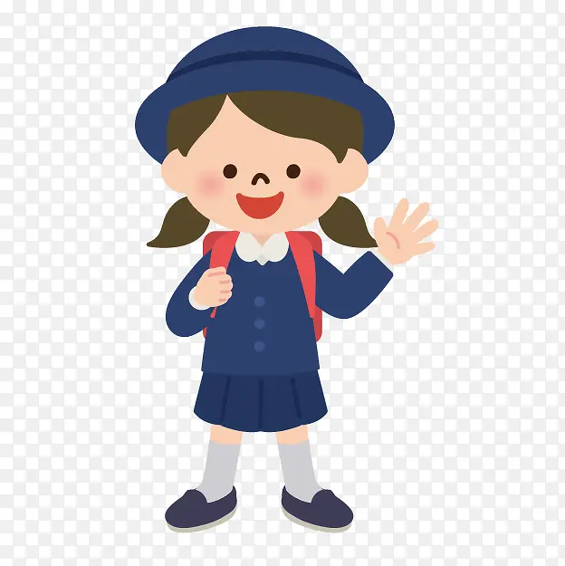 卡通小人素描人物图片