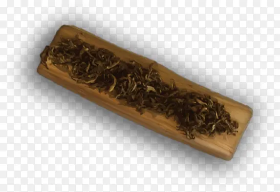 竹板上的茶叶