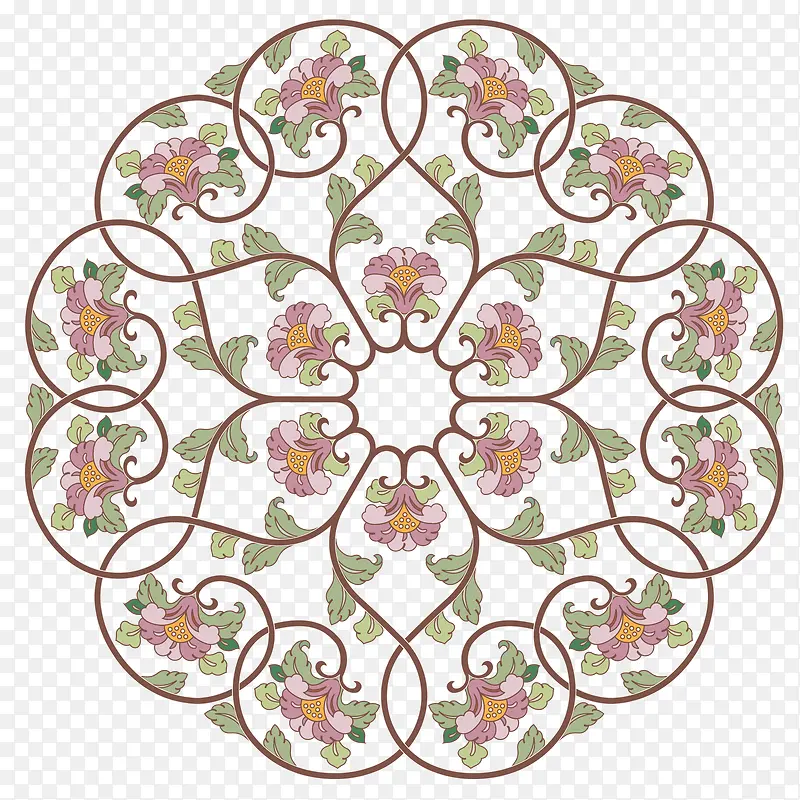 手绘花