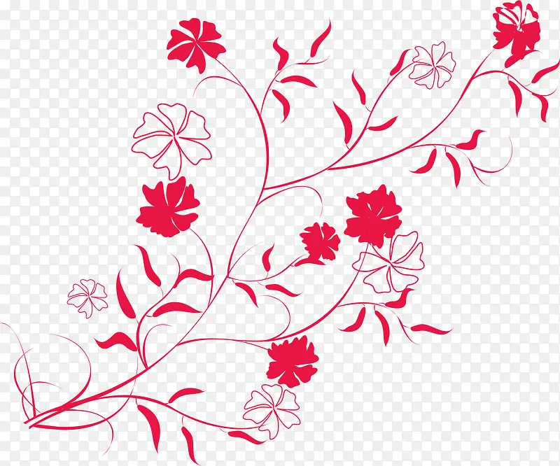 花朵创新中式花纹PNG图片素材下载_图片编号10386509-PNG素材网