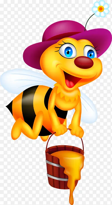 可爱蜜蜂