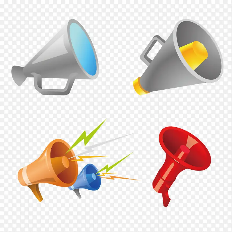 卡通喇叭PNG图片素材下载_图片编号10397931-PNG素材网
