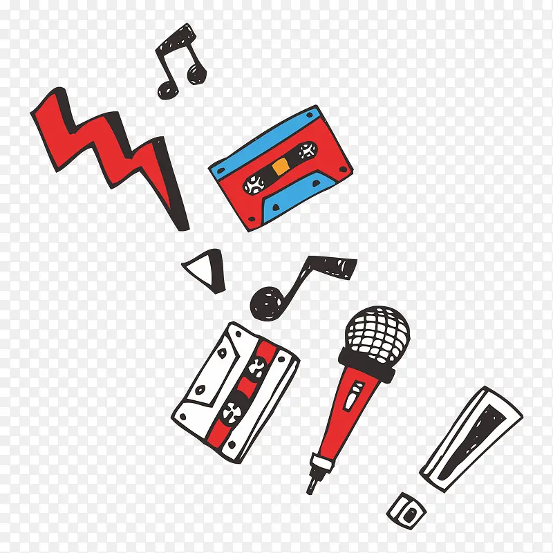 音乐卡通素材PNG图片素材下载_图片编号10399395-PNG素材网