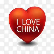 中国心图标下载