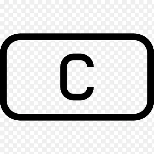 C文件圆角矩形概述界面符号图标