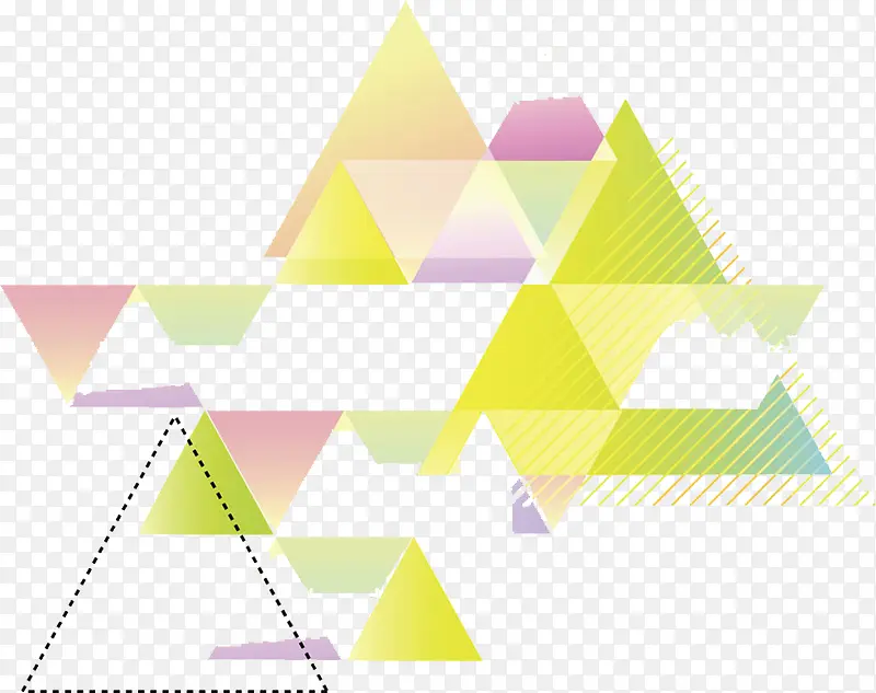 创意三角形
